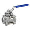 Stainless Steel Threaded Hydraulic Ball Valve Medium Pressure Manual Operated supplier