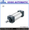 MBB Compact Air Cylinders Pneumatic Double Acting With Standard Stroke 50 - 800 mm/S Speed Range supplier