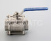 DN25 SS304 2 Way Electric Actuated Ball Valve For Water / Oil / Gas Media supplier