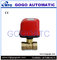 DN20 G3/4&quot; Quick Installation Electric Ball Valve For Apartment Heater System AC220V CR02 3 Wires Control supplier