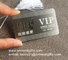 Etching steel VIP member cards, Custom photo etching metal name cards supplier