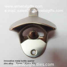 China Pearl silver wall mounted bottle openers, wall mounted beer opener supplier