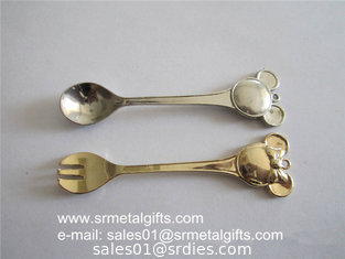 China Vintage Collectible Silver Collector Spoons, Metal Collector Souvenir Spoons supplier
