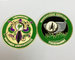 Metal commemorative coin, painted metal commemorative medals, zinc alloy, MOQ 300pcs, supplier