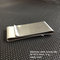 Brush stainless steel money clips, ready mold, plain cheap SS money clips for sale, supplier