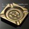 6 inch square metal cigar ashtrays for business advertising giveaway gift, supplier