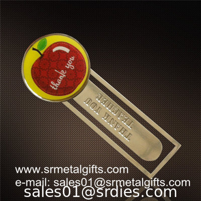 Photo chemical etching bookmarks, photo etched steel bookmarks with enamel supplier