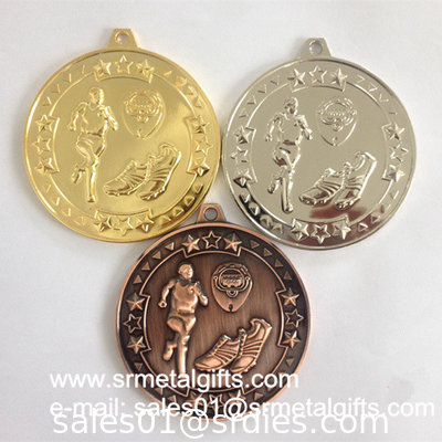 Inexpensive Blank Metal Winner Award Medals And Medallions wholesaler China supplier