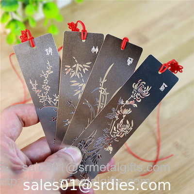 Metal book mark manufacturer in China for custom etched metal bookmarks supplier