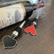Customized metal wine bottle stopper with enamel poker design supplier