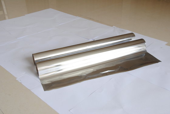 China Food Packing Silver Paper Foil Hot Stamping Printing 12Micron Thickness supplier