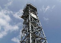 Communication Tubular Steel Tower 470 - 630 Mpa Tension Strength ASTM Standard supplier