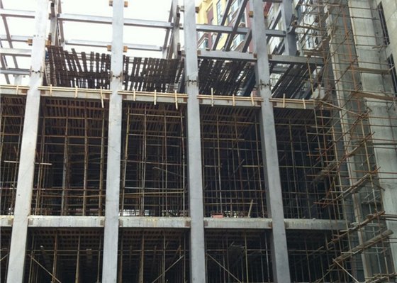 Large Steel Structure High Rise Building , Strong Steel Structure Industrial Building supplier