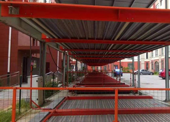 Safe Steel Structure For Car Parking , Silver / White Multi Storey Steel Structure supplier