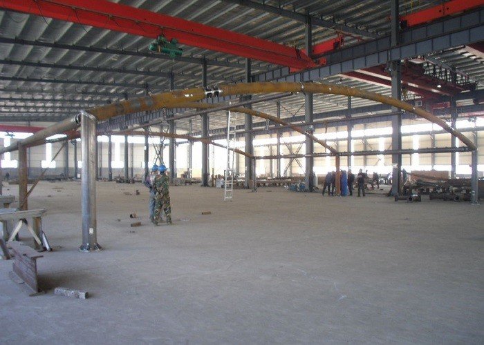 Hydraulic Cylinder Steel Framed Car Parks , ASTM A123 Metal Covered Parking Structures supplier