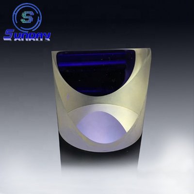 China High quality 120 degree 5mm inputbeam optical BK7 glass customized powell lens for laser system supplier