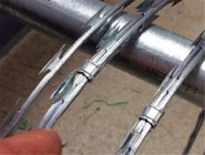 450mm Concertina BTO22 Razor Barbed Wire Mesh Galvanized Fencing Wire