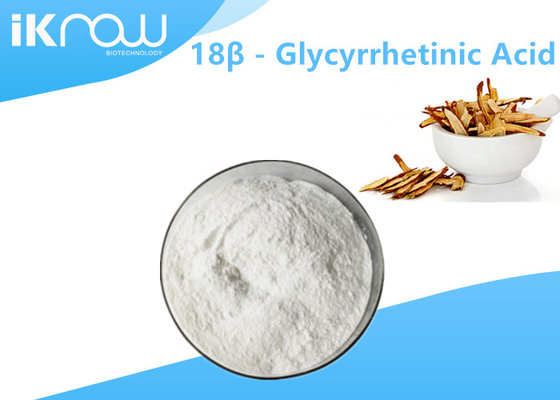 Food Glycyrrhizic Acid Licorice 18β－Glycyrrhetinic Acid Cas 471-53-4 Enoxolone