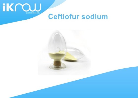Ceftiofur Sodium Medicated Feed Additives CAS 104010 37 9 Primrose Yellow Powder