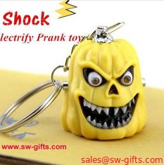 China Funny Hallowmas Pumpkin Type Electric Shock Toy Novelty Joke Gifts Prank Toys Trick Toy supplier