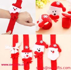 China Bracelet Kids Toys Christmas Snowman Santa Claus Party Supplies Christmas Decoration supplier