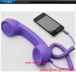 China Phone Handset,Anti Radiation.No volume for iphone 4s/laptop/ipad Retro Telephone Receiver supplier