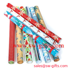 China Customized various designs wrapping paper &amp; Gift wrapping paper &amp; christmas wrapping paper supplier