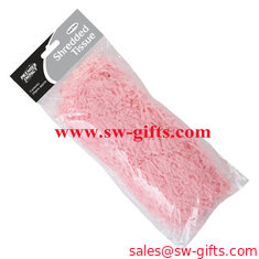 China Rayon Raffia Gift box Filler material ,Candy box decorated,Shred paper wire raffia supplier