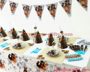 China Pirates of the Caribbean Kids Birthday Party Decoration Set Party Supplies Baby Birthday Party Pack event party supplies supplier