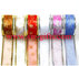 Organza Bling Ribbon Wreath Christmas Present Weeding Wire Edged Packing Gifts supplier