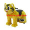 CE Battery powered shopping mall motorized plush animal walking animal on toy supplier