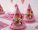 Minnie Mouse Kids Birthday Party Decoration Set Party Supplies cup plate banner hat straw loot bag fork supplier