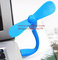 For Laptop Desktop Computer Portable Flexible Fan Colorful USB Mini Cooling Fan Cooler supplier
