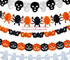 New Paper Chain Garland Decorations Pumpkin Bat Ghost Spider Skull Shape Halloween Decor Garland Decor supplier