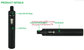 EGo AIO Kit 1500mAh Battery w/ 2ml Capacity Atomizer Tank E Cigarette Vaporizer Ego Aio Starter Kit Vape Pen supplier