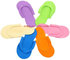 Disposable Foam Slippers High Quality Foam Pedicure Slippper for Salon Spa Pedicure Flip Flop Tools supplier