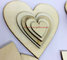 Wooden Heart Kids Birthday Party Supplies Diy Scrapbook Craft Wedding Decoration Valentine'S Day supplier