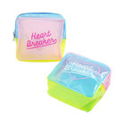 portable color printed small pvc gift bags custom promotional girls makeup bag