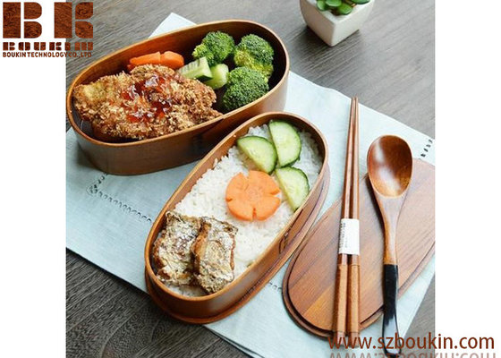 China Wooden Kitchenware food box food delivery boxes take away food box supplier