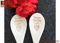 Hot sale handmade personalized nature wooden spoons for wholesale