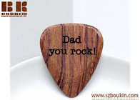 100% real Wood Guitar Picks Custom Your Message for Unique gift