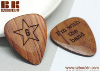 100% real Wood Guitar Picks Custom Your Message for Unique gift