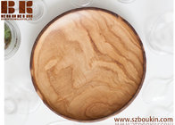 unique design customized handmade wooden bowls dinner plates for wedding