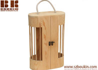 Handmade wooden wine box Luxury single soild wooden box for wine