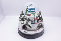 Musical Snow Globe, Christmas Snow Water Globe, Resin Water Globe