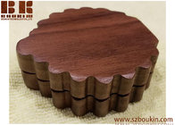 Coin Boxes Small Wooden Boxes Any Shape with Magnetic Closure -- Customizeable