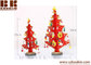 mini wood artificial christmas tree supplier