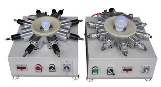 China B22 E27 Bulb Cap Production Assemble Machinery Bulb Cap Crimping Machine supplier