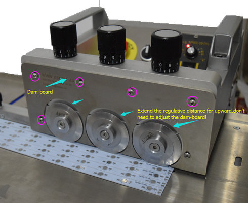 Motorized PCB Depaneling For Aluminium PCB Depanelizer  With One Day Lead Time supplier