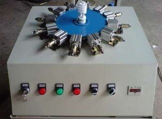 E14 Bulb Cap Production Assemble Machinery E27 Bulb Cap Crimping Machine supplier